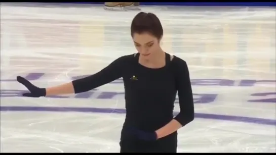 Evgenia Medvedeva Rostelecom Cup 2019 FS Practice Евгения Медведева Гран При Ростелеком 2019 ПП