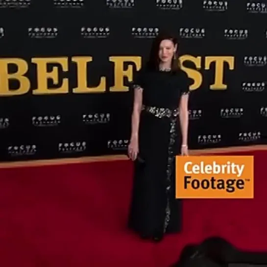 CaitrionaBalfe on the red carpet Belfast premiere Los Angeles