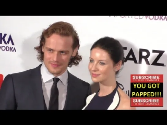 Sam Heughan and Caitriona Balfe at the TV Guide Magazine Celebrates, 31 мар. 2016 г.