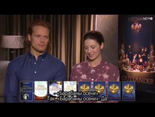 [RUS SUB] Outlander How well do the stars know the show