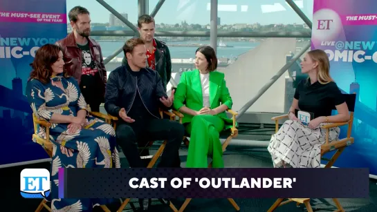 Outlander Season 5 Sam Heughan  Caitriona Balfe On How Jamie  Claires Love Story Will Grow ET