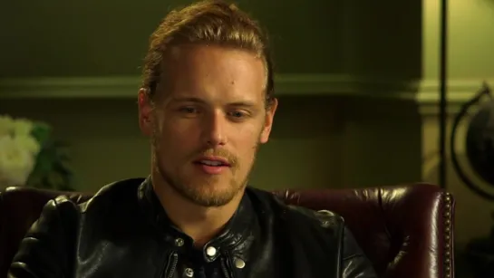 Sam Heughan Discusses Season 2 of OUTLANDER on STARZ®  DIRECTV