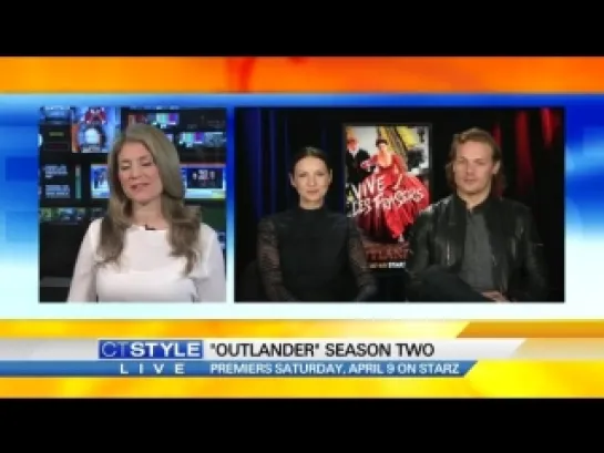 “Outlander” Stars Weigh in on Season Two of Hit Show (CT Style)