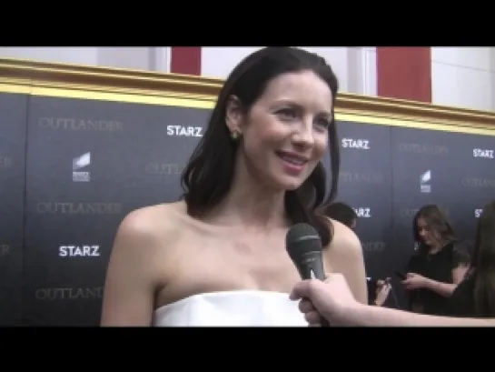 Caitriona Balfe Outlander Season 2 Premiere NYC