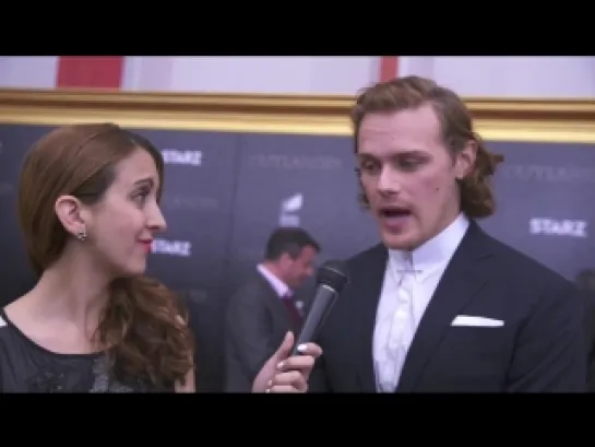 Outlander Season 2 Red Carpet Interviews