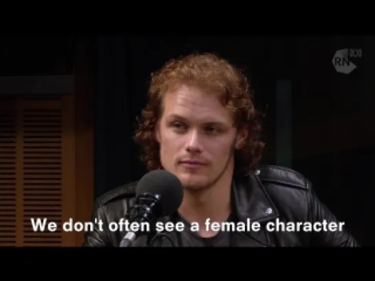 Sam Heughan - the leading man in Outlander