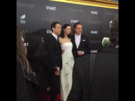 Livestream from Entertainment Tonight of the New York Outlander Season 2 Premiere