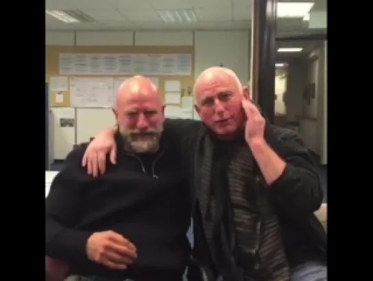 Gary Lewis and Graham McTavish LIVE from the Outlander set