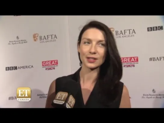 ET Canada: Caitriona Balfe Talks 'Outlander' At BAFTA Tea Party