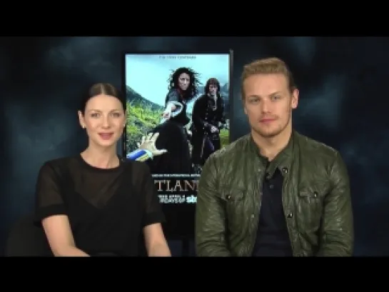 Caitriona Balfe and Sam Heughan (Outlander) on Sidewalks Entertainment (2015)