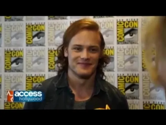 Comic Con 2015  Sam Heughan Teases Outlander Season 2