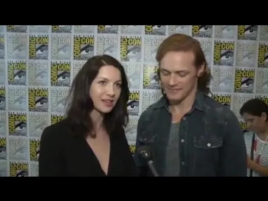 Zap2it - Sam Heughan, Caitriona Balfe talk Frank in Outlander Season 2