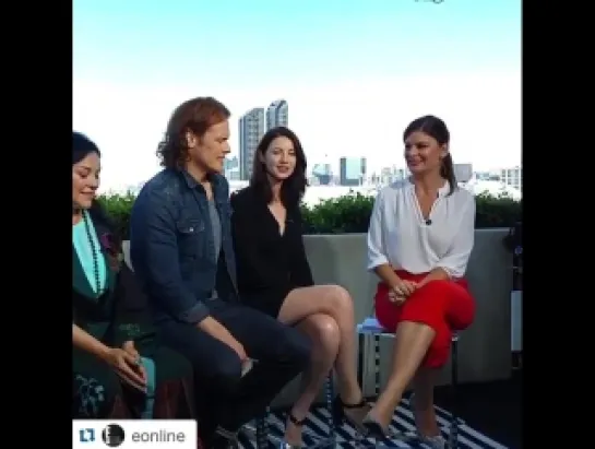 Outlander Italy on Instagram_ “Ooh la la-the #Outlander cast is practicing their