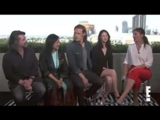 E! Online - Outlander Cast on Season Two and More