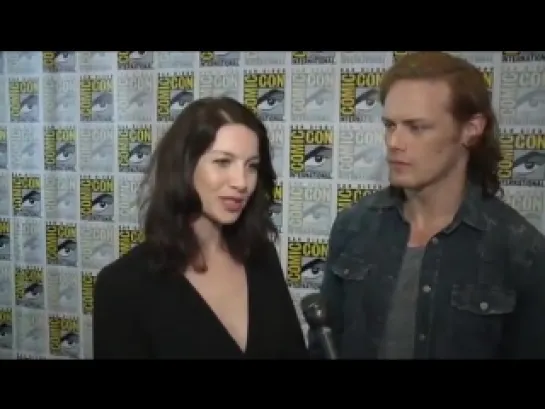 Zap2It - Caitriona Balfe, Sam Heughan discuss Outlander Season 2