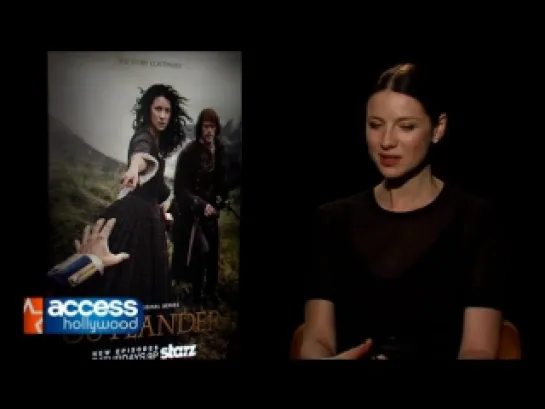 Caitriona's interview about 1x12 by Access Hollywood