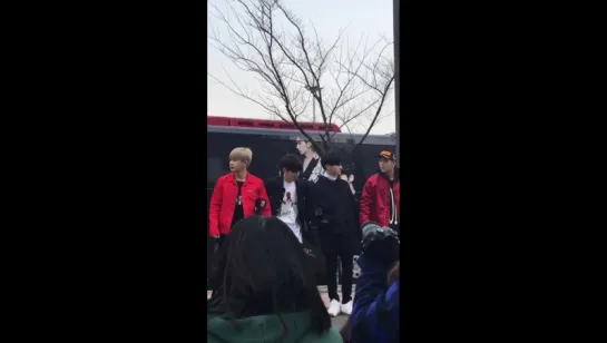 [VK][25.03.17]Fancam Shownu mini fanmeeting @Music core