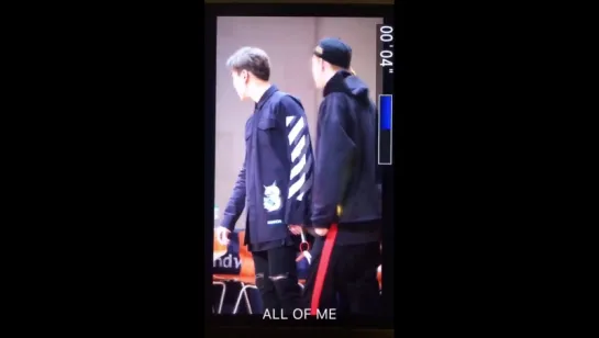 [VK][25.03.17] Fancam Shownu and Jooheon @Фансайн в Ёндынпо