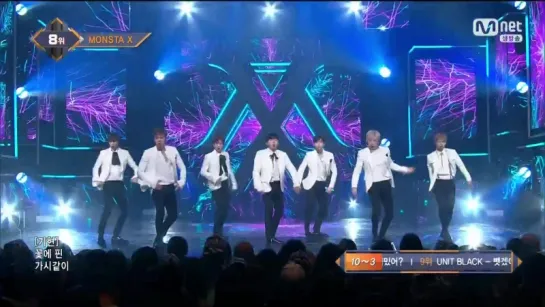 [VK][27.04.17] MONSTA X - BEAUTIFUL @ M!Countdown