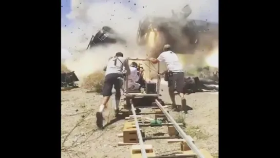 Behind the scenes from Transformers 5