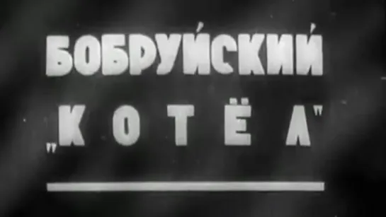 Бобруйский «котёл» (Фронтовой выпуск №03) / 1944 / ЦСДФ