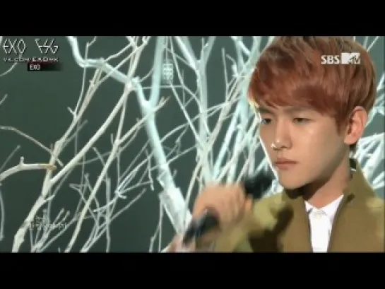 [РУСС. САБ] 131217 EXO - MC + Miracles in December @ SBS MTV The Show