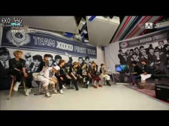 [РУСС. САБ] 130910 EXO @ Mnet The Music Open Studio