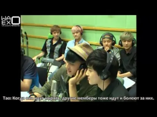 [РУСС.САБ] 130813 EXO on Sukira - Message to other members