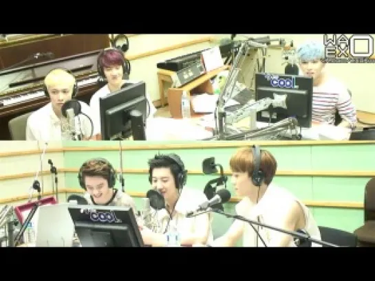 [РУСС.САБ] 130626 EXO @ Sukira Kiss The Radio