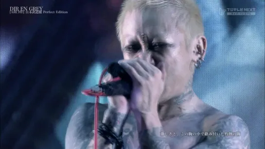 DIR EN GREY - Hageshisa to... [LIVE: 2016.02.06 ARCHE AT NIPPON BUDOKAN "Perfect Edition"] [FujiTV Next]