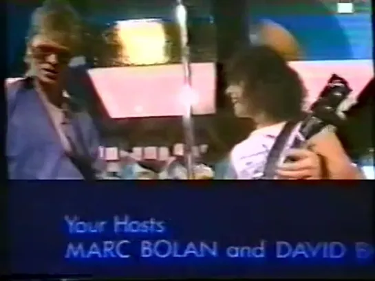 Marc Bolan and David Bowie - Marc Show 1977