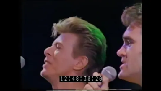 Morrissey and Bowie - Cosmic Dancer, circa 1991