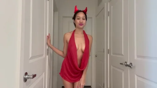 Red Horns Costume