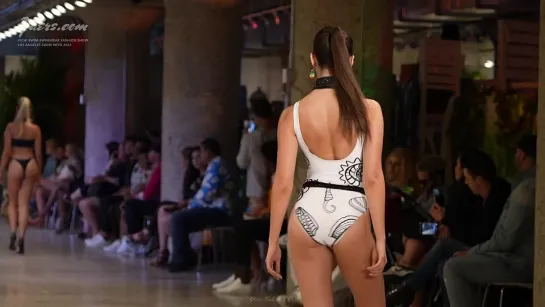 Vichi Swim Swimwear Fashion Show Los Angeles Swim Week 2022 Art Hearts Fashion