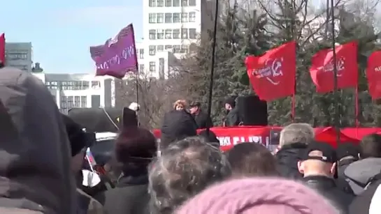 Яйценюк - Сволочь по Определению! - Глас Народа на Митинге Антимайдана в Харькове!