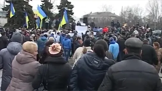 Массовый митинг протеста в Белгород-Днестровске против бандеро-олигархов-пиндосии (Одесса) !!!