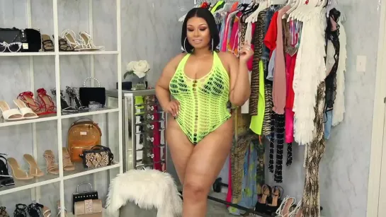 Curvy _ Plus Size NEON 2020 Swim Cover Up TRY ON HAUL