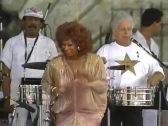 Celia Cruz with Tito Puente at Newport Jazz Festival (1990) Bamboleo