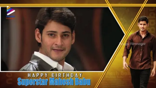 Wishing Mahesh Babu a very Happy Birthday _ Birthday Special Video _ Telugu Filmnagar