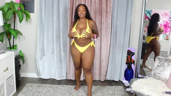 Hot Girl Beach Vibes _ Try-On Haul _ ft. Shekiniswim