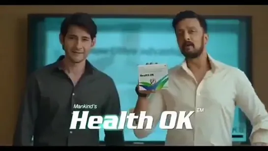 Mahesh Babu —--Kiccha Sudeep в Health OK #MaheshBabu