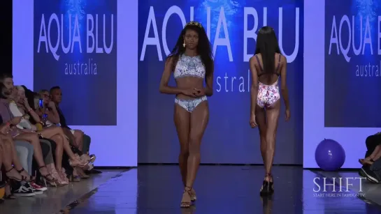 AQUA BLUE SWIM 4K _ 2020 Resort Collection _ Miami Swim Week 2019