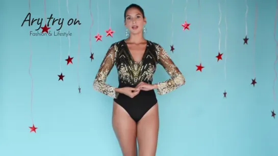 Ary Try On Bodysuit_Lingerie Haul - DOKOTO