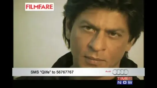 Shah Rukh Khan poses for Filmfare cover. (HD)