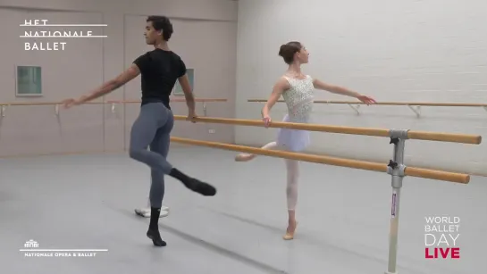 Ballet Class _ Barre special with dancers and Ernst Meisner - Dutch National Bal