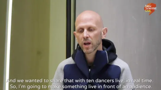 See Wayne McGregor at New Scientist Live