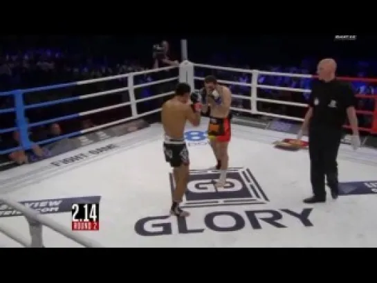 GLORY 1 Stockholm[Glory World Series] First 16 Davit Kiria vs. Kem Sitsongpeenong