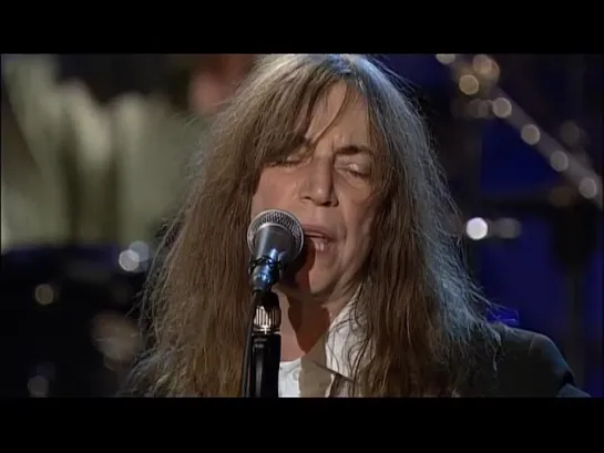 Patti Smith Group - Because The Night • Rock And Roll Hall Of Fame  Museum - Live