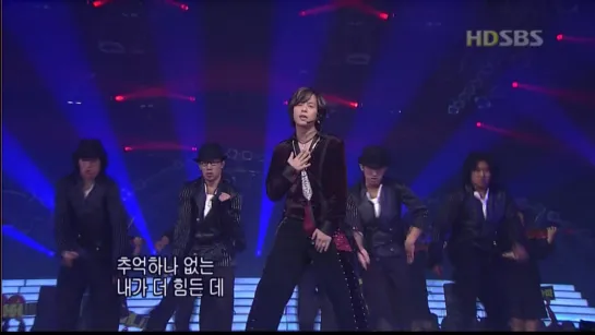 [041107] Tony - SBS Inkigayo -  Love Is More Beautiful When You Cant Have It