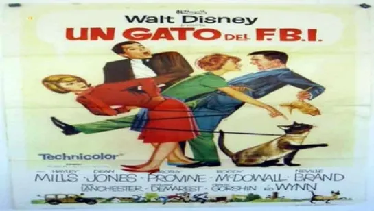 Cine infantil.- Un gato del FBI.-(1965).Español 2